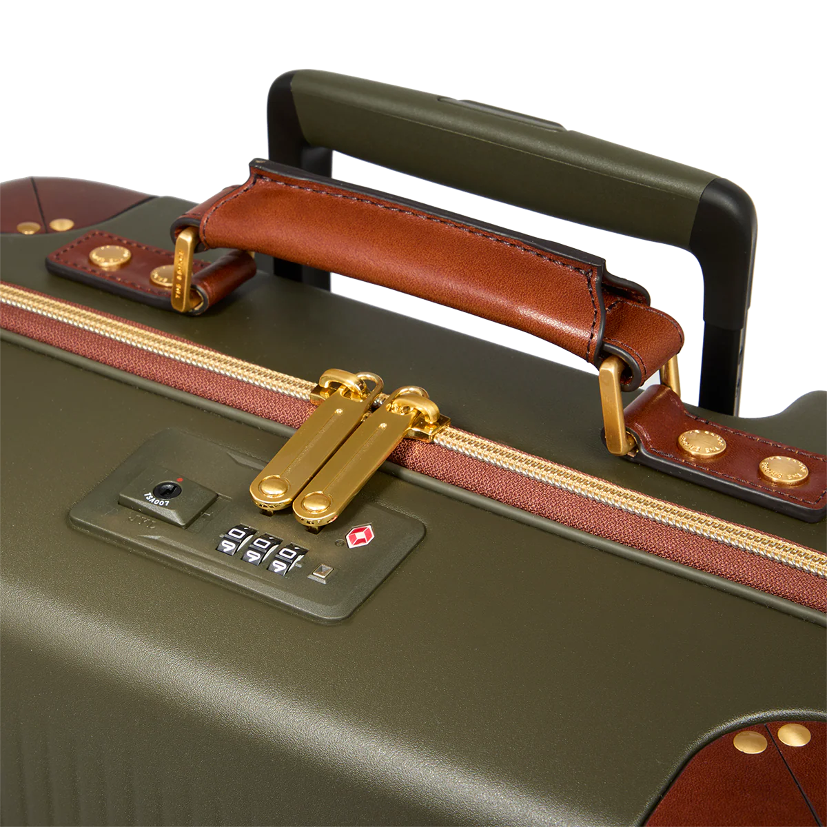 Leather and polycarbonate cabin trolley - Image 5