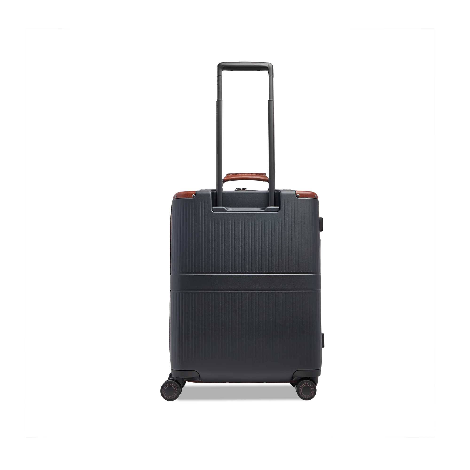 Leather and polycarbonate cabin trolley - Image 3